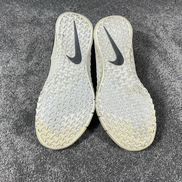 Nike Metcon 3 849807-004 Women's Sz 7.5 Cool Grey Solar Red Athletic Shoes Used - Picture 10 of 13